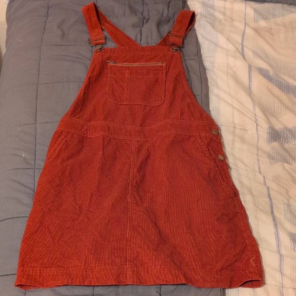 Toad&Co Rust Corduroy Dress